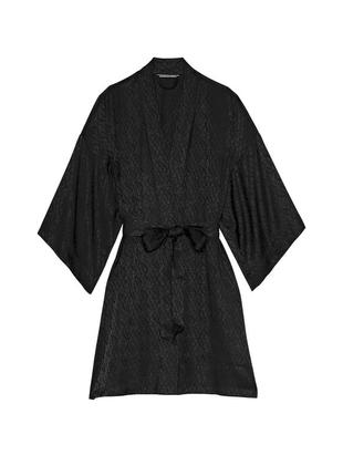 Сатиновий халат icon satin robe