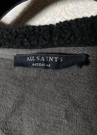 Куртка овершет allsaints женская м размер8 фото