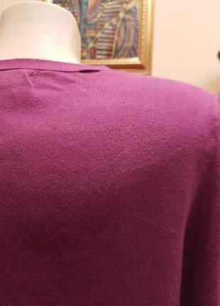 Брендовый коттоновый свитер джемпер8 фото