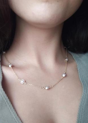 Подвеска с жемчугами