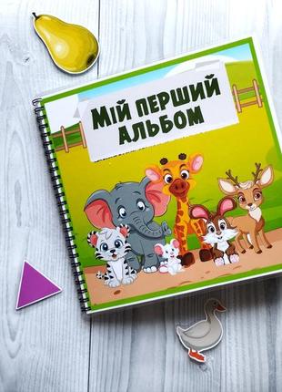 Игра на липучках "мой первый альбом"