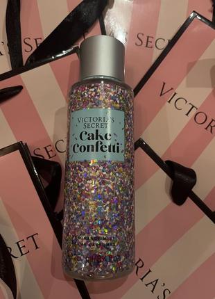 Victoria’s secret cake confetti