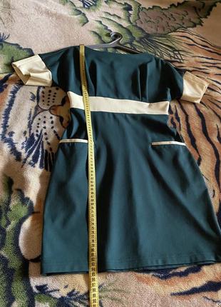 Нарядна стильна сукня смарагдова grandua7 фото