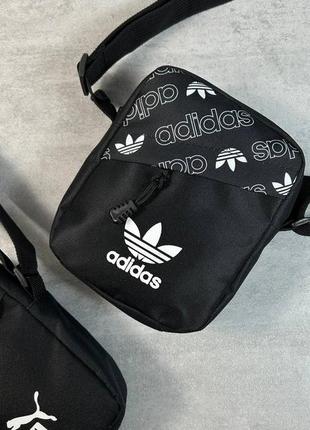 Барсетка adidas адідас мікро текстиль1 фото