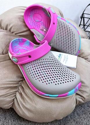 Детские кроксы сабо crocs literide 360 kids все размеры в наличии