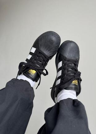 Кроссовки adidas superstar xlg black8 фото