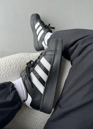 Кросівки adidas superstar xlg black4 фото