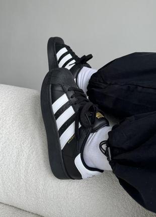 Кросівки adidas superstar xlg black2 фото