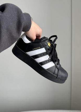 Кросівки adidas superstar xlg black9 фото