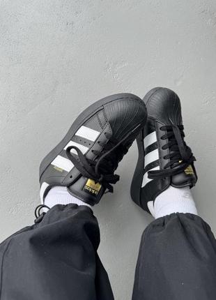 Кросівки adidas superstar xlg black3 фото