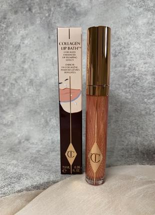 Оригинальный коллагеновый блеск для губ charlotte tilbury collagen lip bath оттенок peachy plupp5 фото