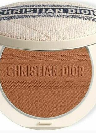 Пудра для обличчя dior diorskin forever natural bronze powder 007 — golden bronze, limited edition