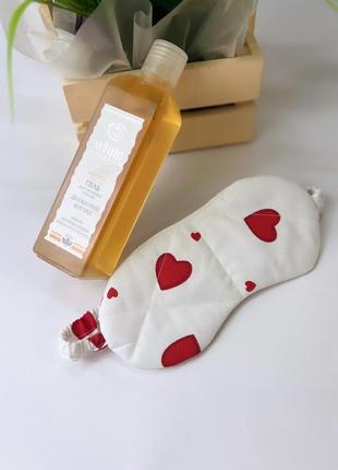Подарунковий жіночий набір гель для інтимної гігієни та маска для сна2 фото
