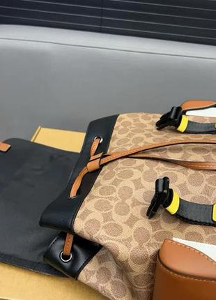Coach rivington | рюкзак міський чоловічий | жіночий | унісекс5 фото