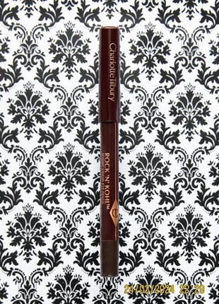 Карандаш подводка для глаз charlotte tilbury rock 'n' kohl iconic liquid eye pencil barbarella brown