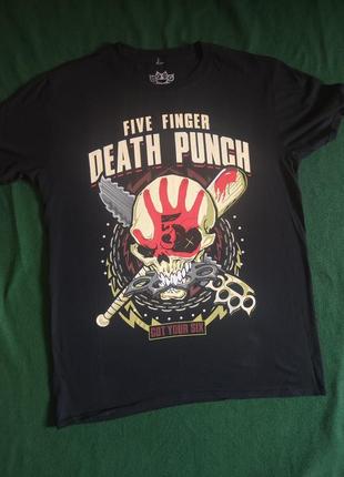 Мерч five finger death punch, gildan, metal, rock