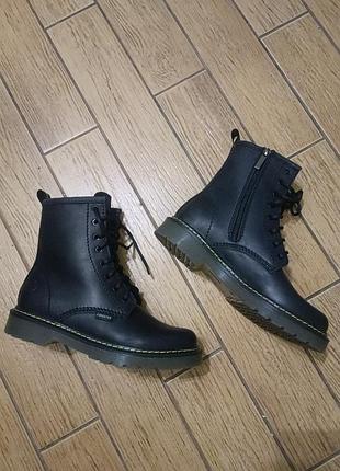 Ботинки кожаные термоподкладка forester steel lesta altercore базовые база кожа 1460