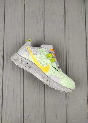 Nike pegasus trail green gray7 фото