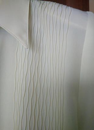 Блуза цвета слоновой кости2 фото