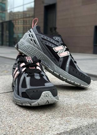 ◾️new balance 1906r black grey reflective