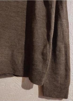 Мужской тонкий свитер atmosphere коричневый реглан5 фото