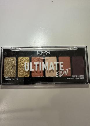 Nyx ultimate utopia палетка тіней