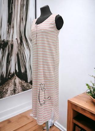 Домашня сукня "lines" сіра4 фото