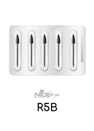 Силиконовая фреза конус малый черный r5b nice for you2 фото