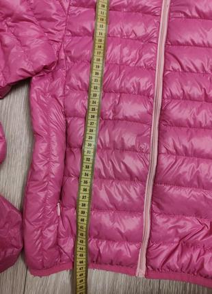 Демісезонна куртка курточка пуховик для дівчинки3 фото