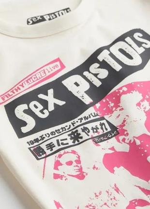 Топ sex pistols / футболка / в стилі nana vivienne westwood / панк / punk / мерч / h&m2 фото