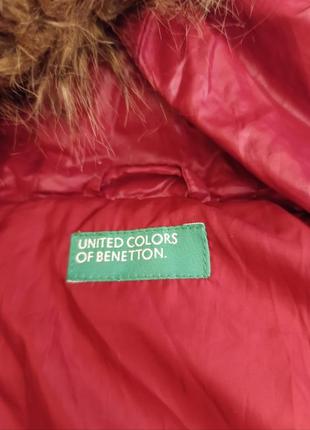 Пуховик куртка італія united colors of benneton3 фото