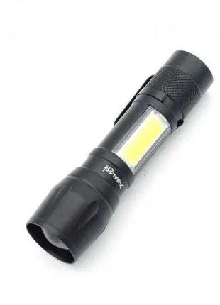 Аккумуляторный карманный фонарь police bl-513 фонарь ручной светодиодный со встроенным аккумулятором2 фото