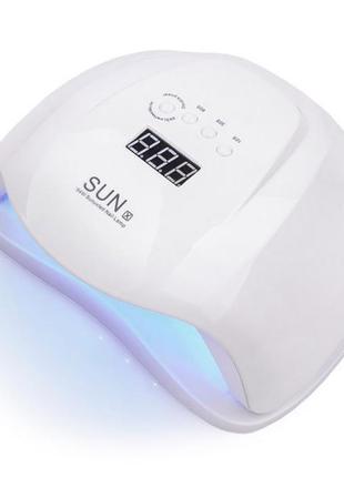 Профессиональная лампа для маникюра и педикюра sun x (54w) molekula