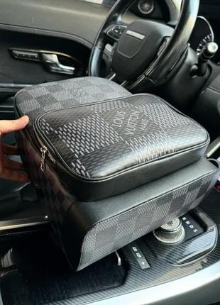 Міський унісекс рюкзак lv campus damier ebene giant7 фото