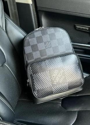 Міський унісекс рюкзак lv campus damier ebene giant5 фото