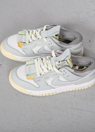 Nike air dunk jumbo mint foam3 фото