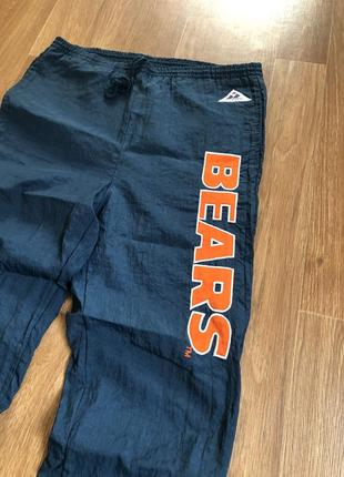 Вінтажні спортивні штани chicago bears apex one nfl football2 фото
