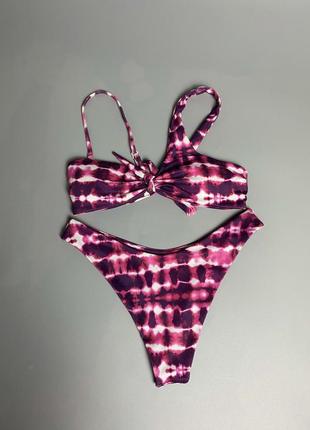 Купальник swimwear жіночий tie dye крутий купальник