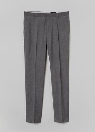 Штаны/брюки h&m slim fit suit pants boss ck original w34-36 polo loro