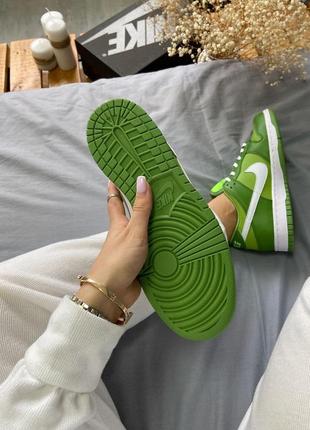 Nike dunk low chlorophyll9 фото