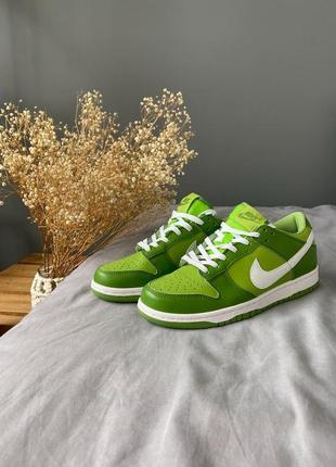 Nike dunk low chlorophyll1 фото