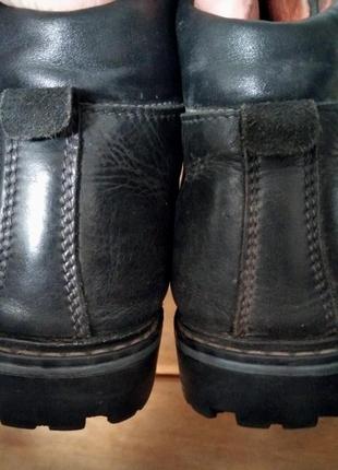 Чоловічі шкіряні зимові черевики genuine leather🇮🇹7 фото
