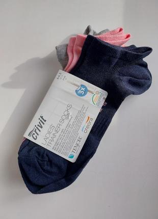Комплект брендових коротких шкарпеток1 фото