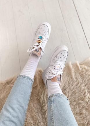 Nike air force 1 lx white lace beige 🆕 жіночі кросівки найк 🆕 купити накладений платіж5 фото