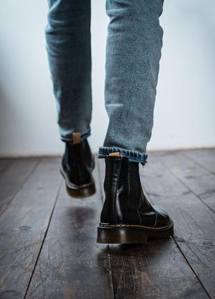 Чоловічі черевики dr.martens 1460 chelsea black3 фото