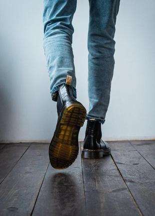 Чоловічі черевики dr.martens 1460 chelsea black6 фото