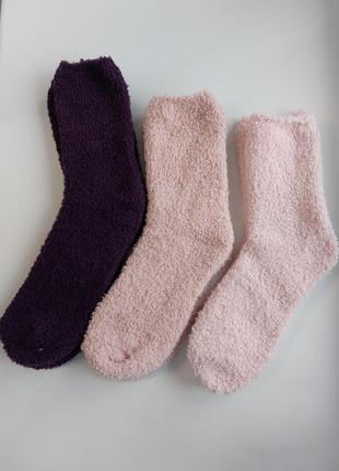 Комплект брендовые теплые носки 3пар