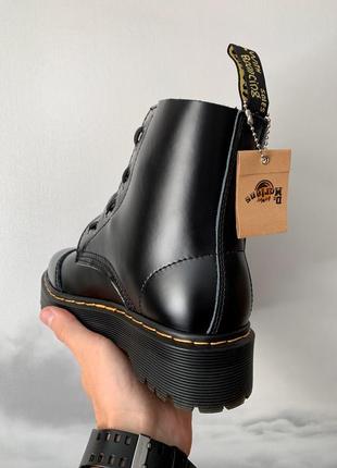 Dr. martens jadon black zip🆕 осенние ботинки мартинс 🆕 купить наложенный платёж5 фото