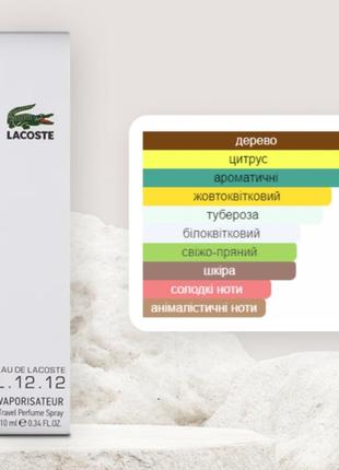 Парфум для чоловіків lacoste eau de l.12.122 фото