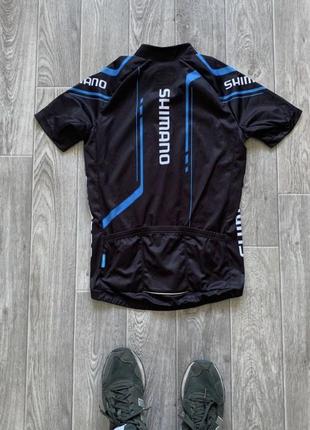 Вело джерсі шимано shimano cycle jersey velo racing2 фото